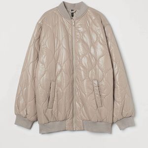 Oversized Beige Jacket